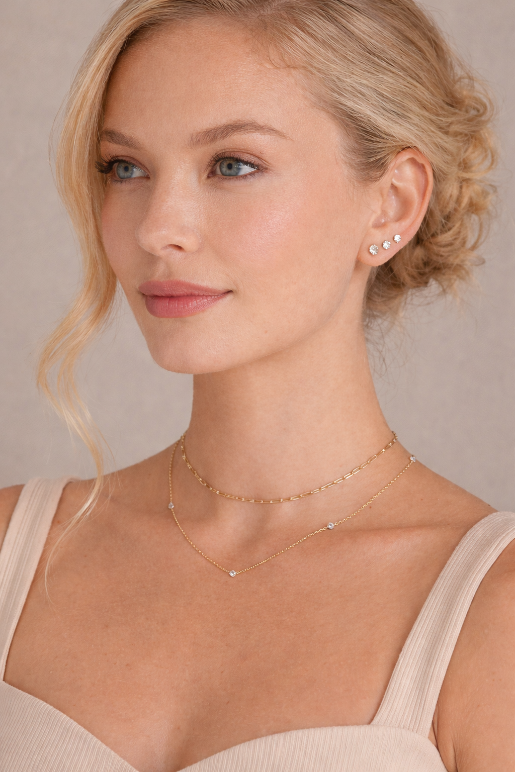 Everyday Round CZ Stud
