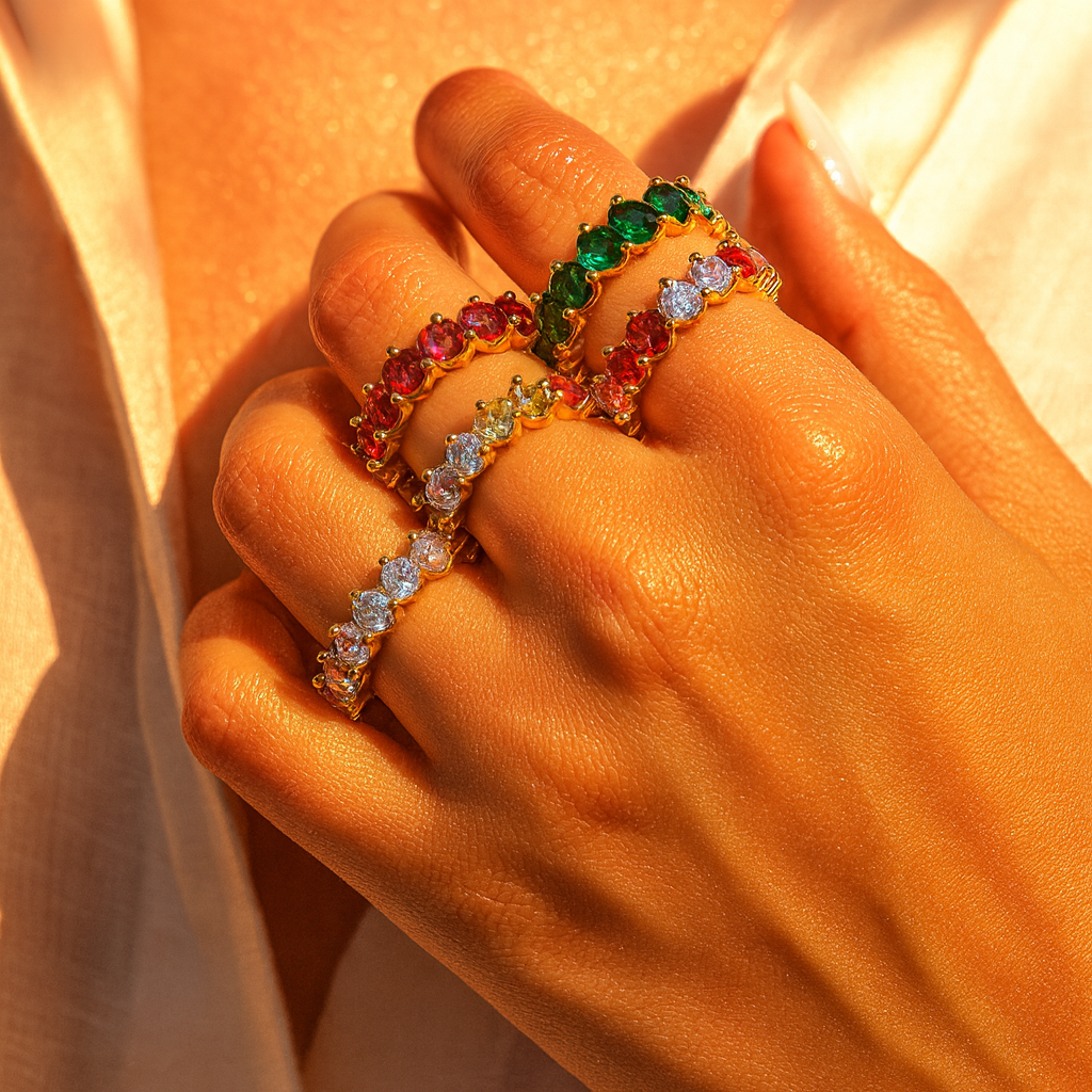 Round Eternity Ring 4MM